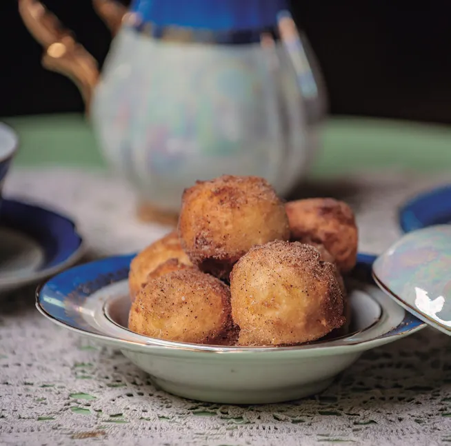 Bolo de Mandioca com Erva-doce
